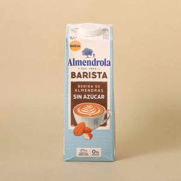 Bebida de almendra barista sin azúcar Almendrola 1l