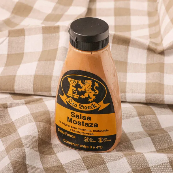 Salsa de mostaza Leo Boeck 250ml