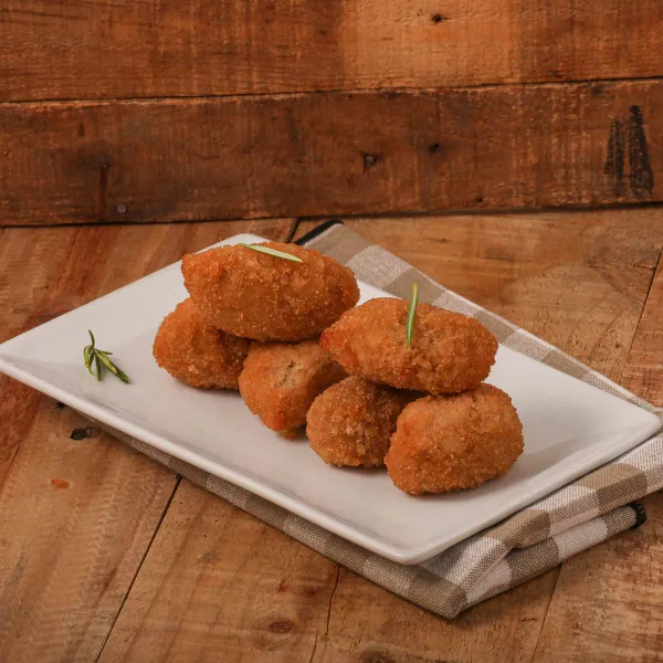 Croquetas fritas veganas 6u