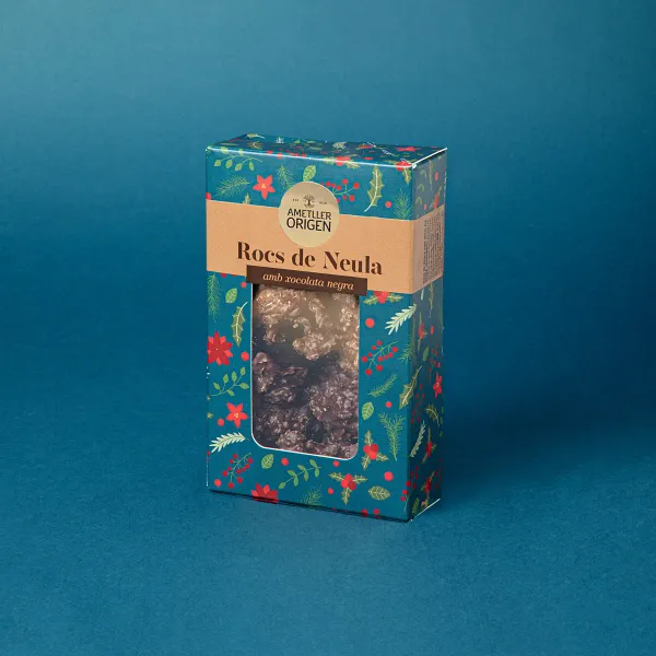 Rocas con neulas y chocolate negro Ametller Origen 140g