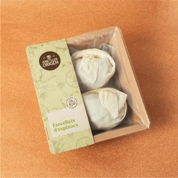 Saquitos de espinacas Ametller Origen 130g
