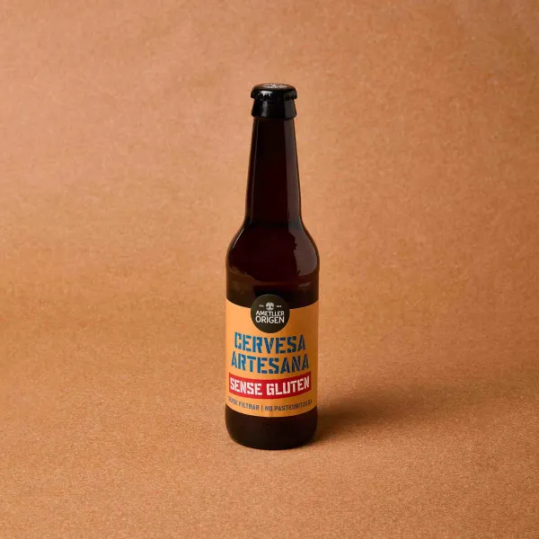 Cerveza artesana sin gluten Ametller Origen 33cl