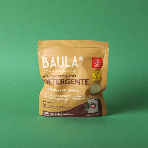 Detergente lavadora oxígeno Eco 20uds. Baula
