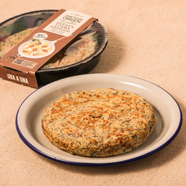 Tortilla de patata y cebolla con trufa Ametller Origen 350 g
