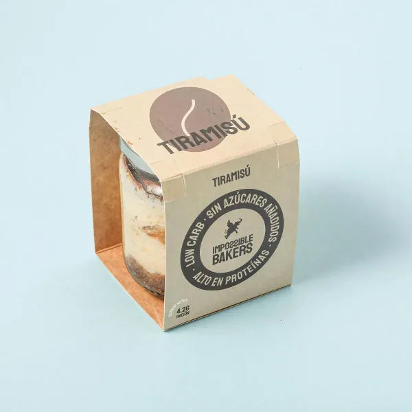 Mini tarta de tiramisú de Impossible Bakers - 105 g