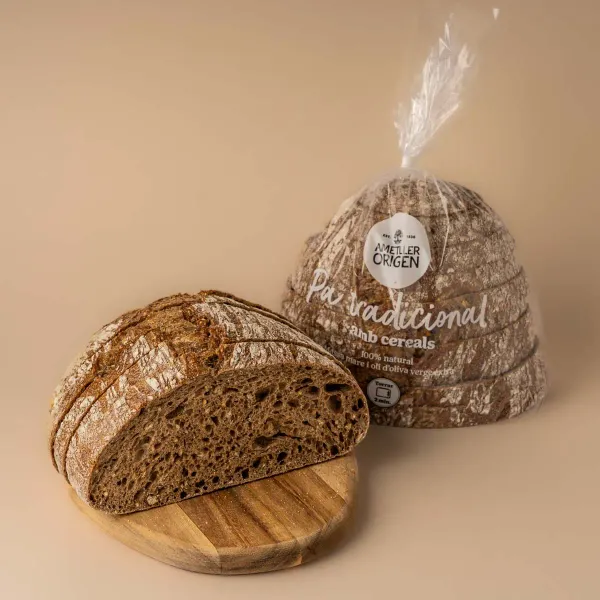 Pan tradicional de cereales Ametller Origen 450g