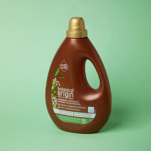 Detergente líquido azahar y hojas cítricas, ecológico, 35 dosis Botanical Origin 1,57l