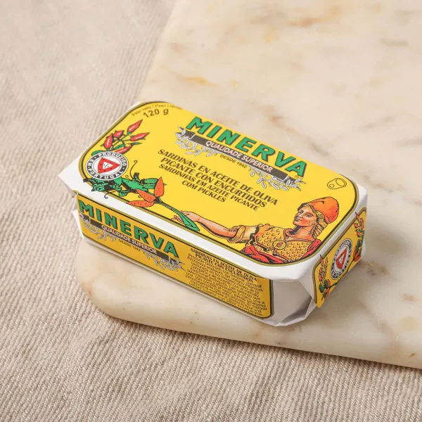 Sardinas picantes Minerva 120 g