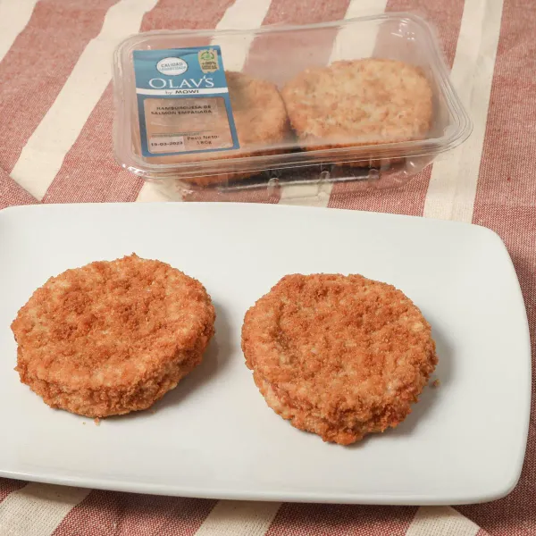 Hamburguesa de salmón Olav's 180g