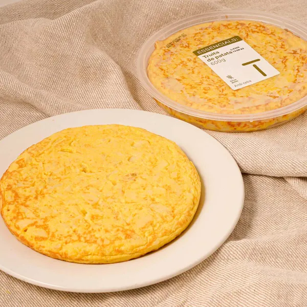 Tortilla de patatas con cebolla Essencials 600g