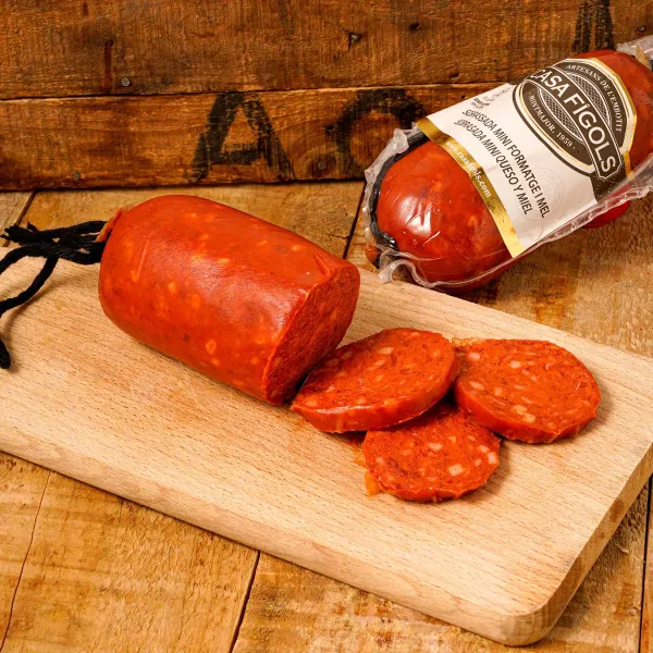 Sobrasada mini con miel y queso C. Figols 240g