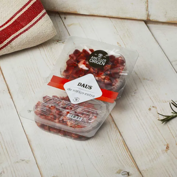 Taquitos de chorizo extra Ametller Origen 50g - 2uds.