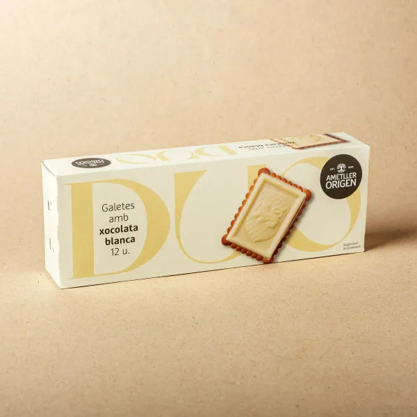 Galletas con chocolate blanco Ametller Origen 150g