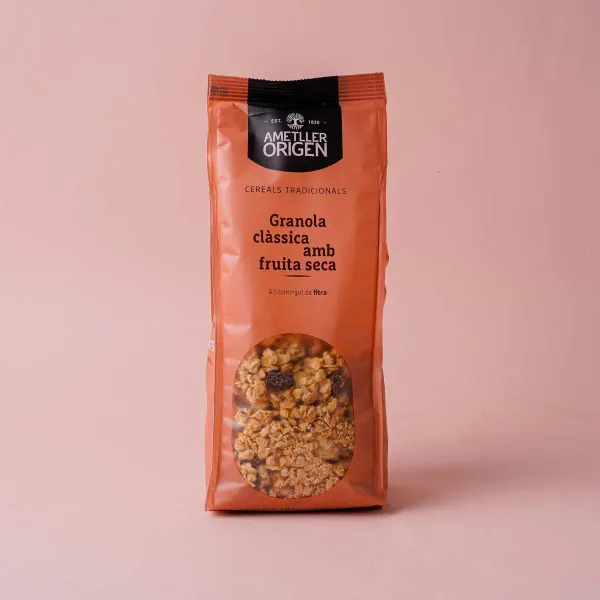 Granola clásica con frutos secos Ametller Origen 300 g
