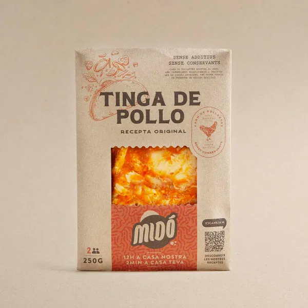 Tinga de pollo Midó 250g