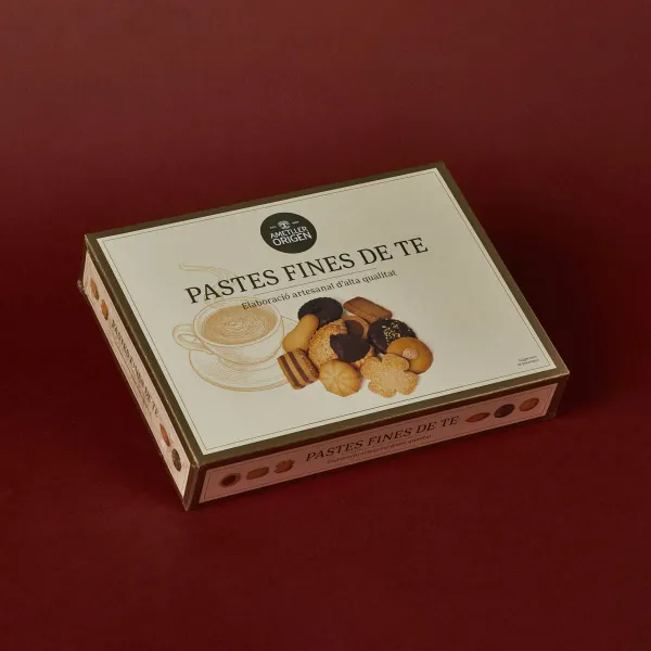 Pastas finas para el té Ametller Origen 450 g