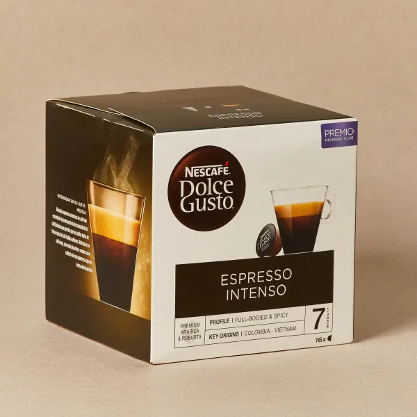 Cápsulas de café espresso intenso Nestlé Dolce Gusto - 16uds.
