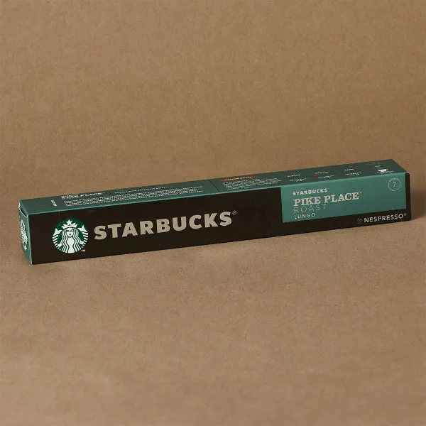 Cápsulas café pike place Starbucks - 10uds.