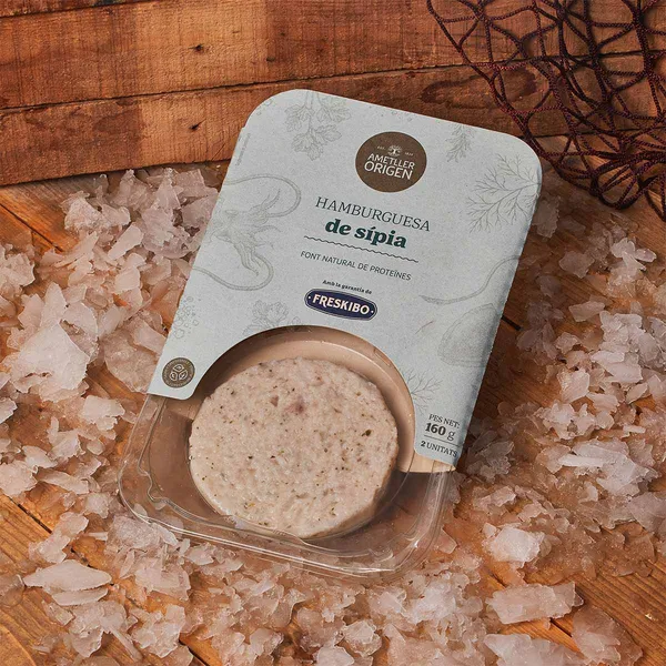 Hamburguesa de sepia Ametller Origen 160g