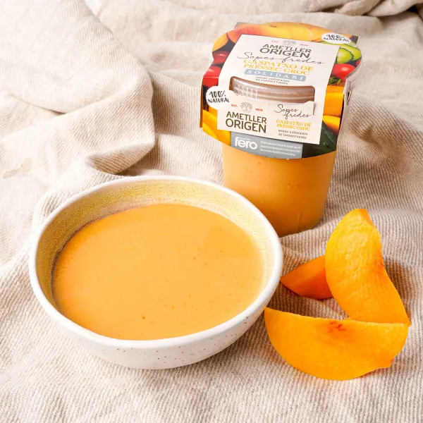 Gazpacho melocotón amarillo Ametller Origen 485ml