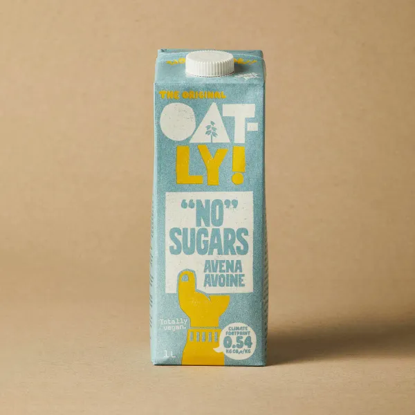 Bebida vegetal de avena sin azúcar Oatly 1l