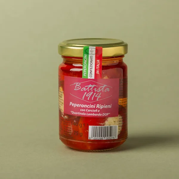 Pimiento relleno de queso Battista 1914 75g