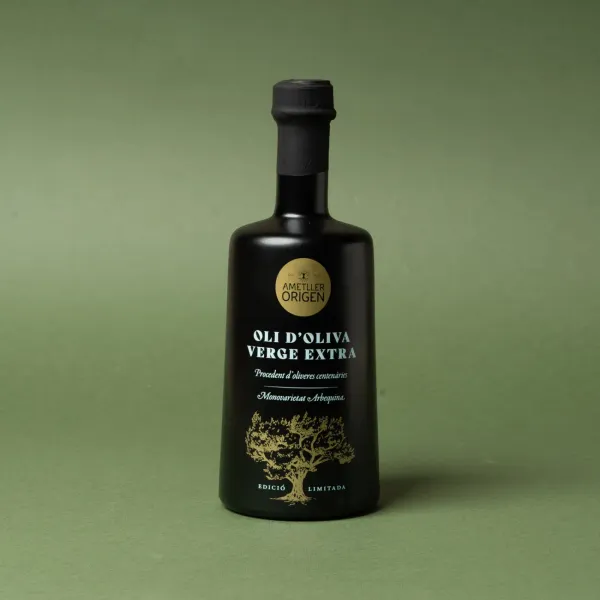 Aceite premium arbequín verde Ametller Origen 500ml