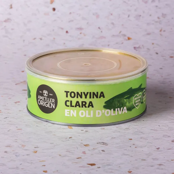 Atún claro en aceite de oliva Ametller Origen 650g