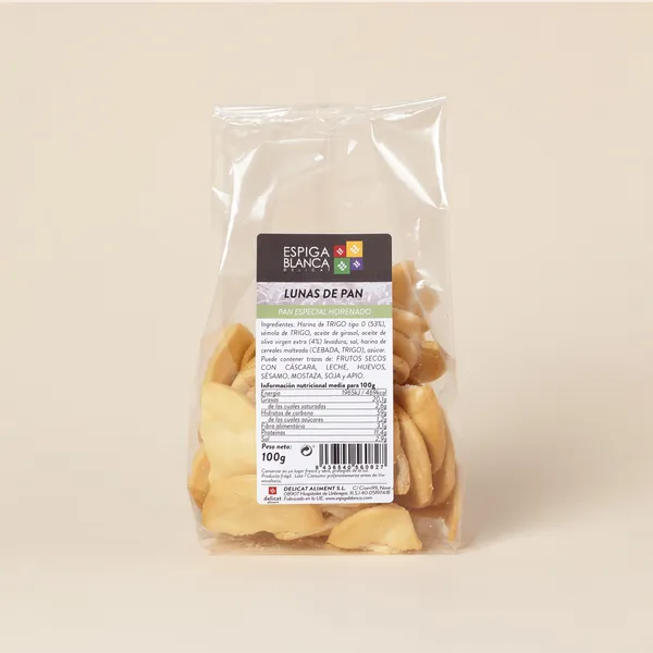 Lunas de pan Espiga Blanca 100g