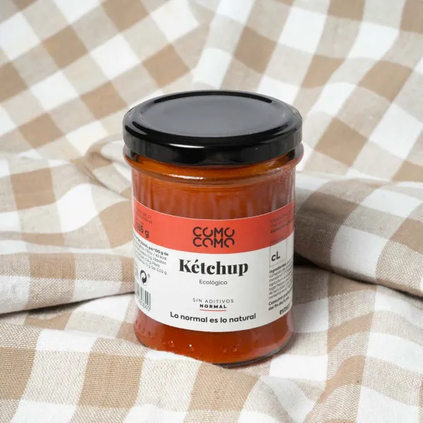 Kétchup ecológico Como Como Foods 185g