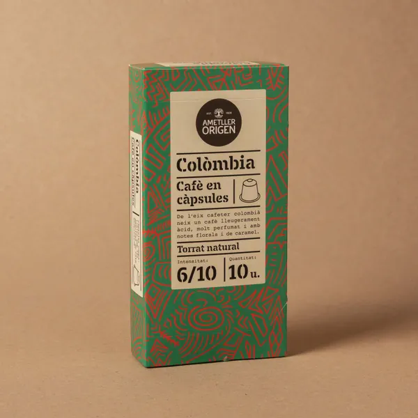 Cápsulas de café Colombia Ametller Origen - 10uds.