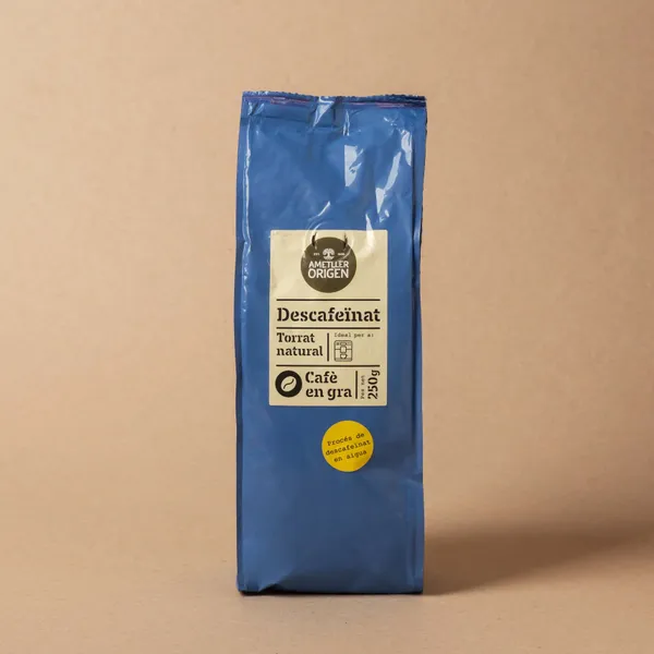 Café en grano descafeínado Ametller Origen 250g