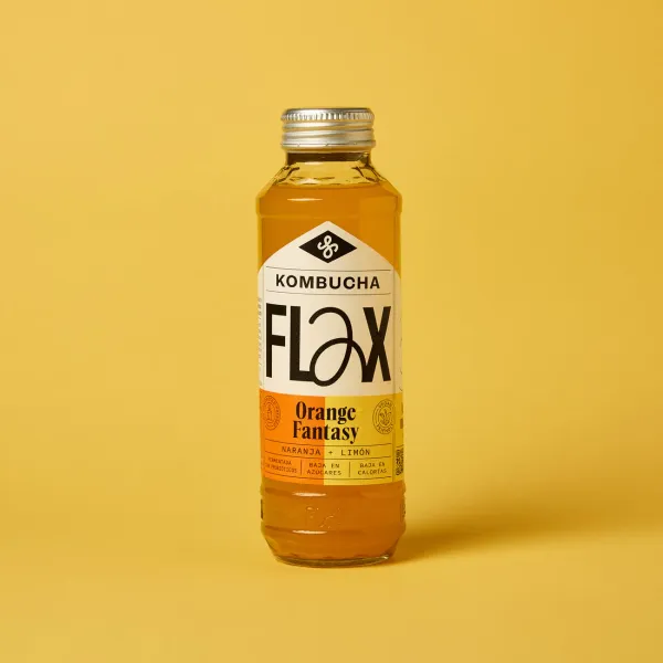 Kombucha Orange Fantasy Flax&Kale 330ml