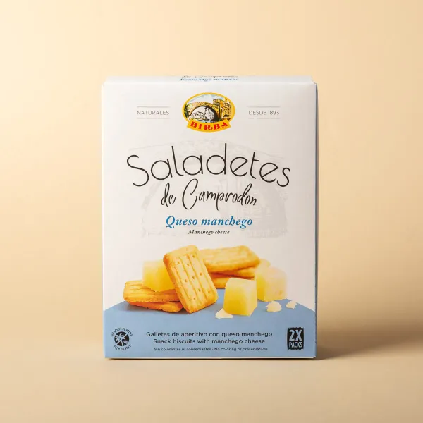 Saladitas de queso manchego Birba 150g