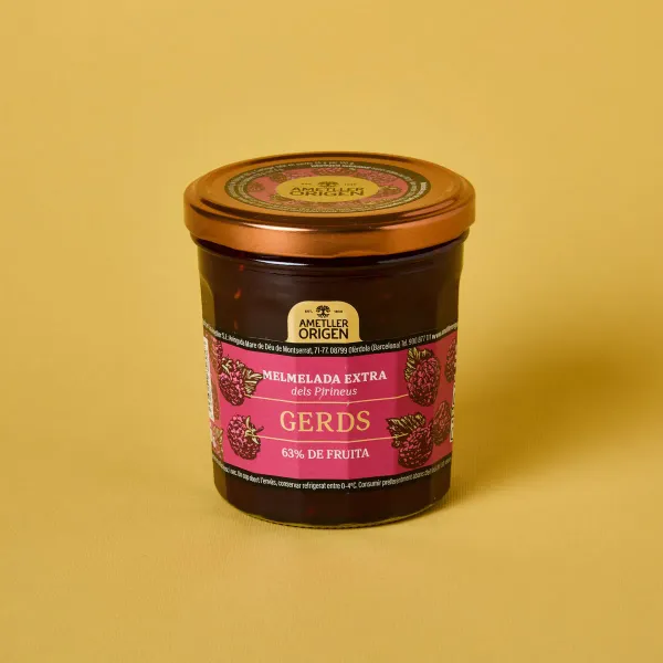 Mermelada de frambuesa Ametller Origen 370g