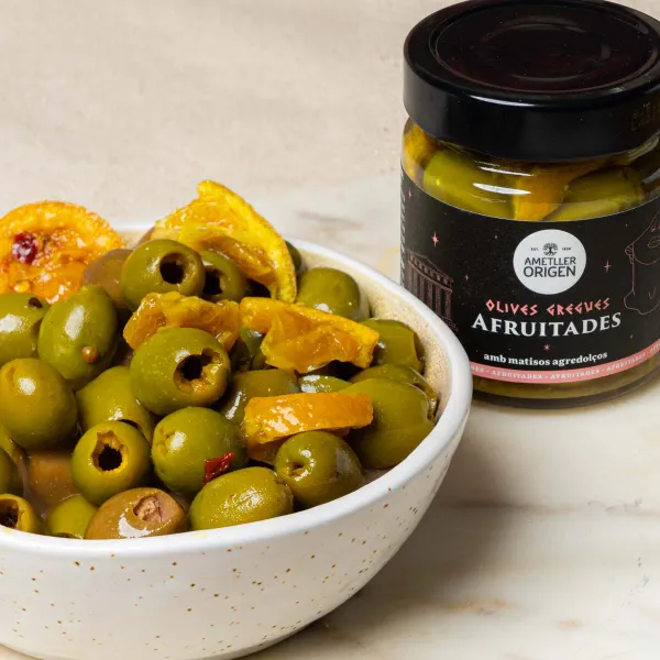 Aceitunas griegas afrutadas Ametller Origen 200g