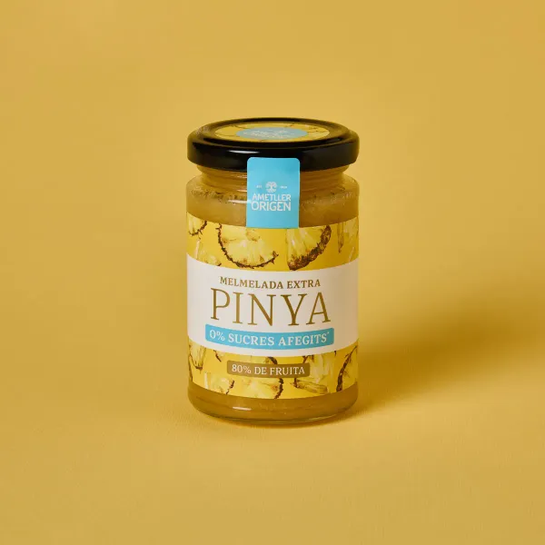 Mermelada de piña 0% azucares añadidos Ametller Origen 200g