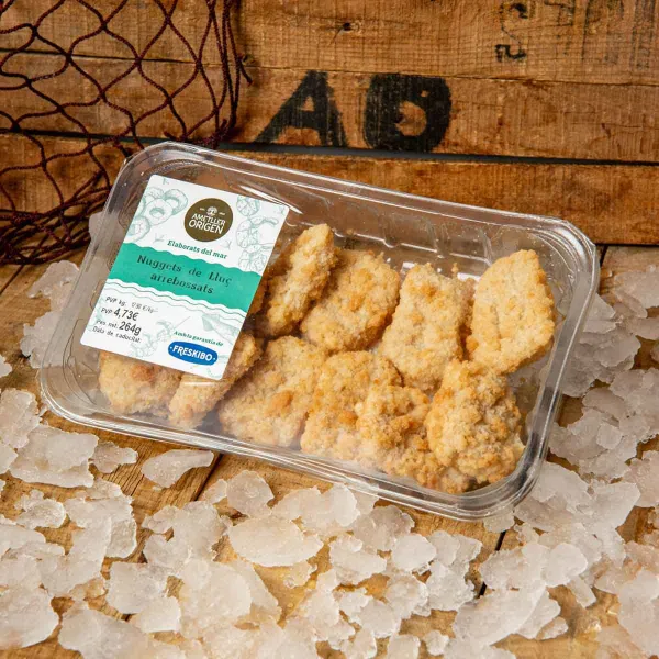 Nuggets de merluza rebozados Ametller Origen 300g