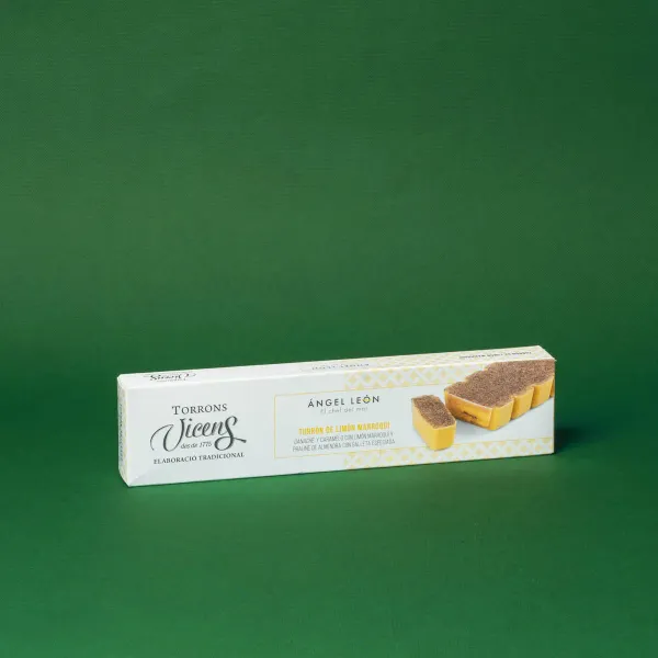 Turrón de limón marroquí Angel Leon 300g