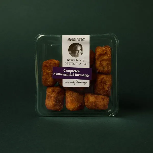 Croquetas de berenjena y queso Jubany 170g - 6uds.