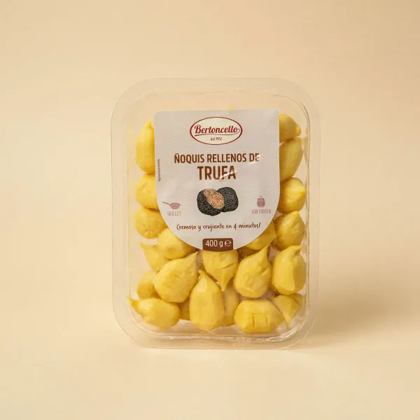 Gnocchi rellenos de trufa Bertoncello 400g