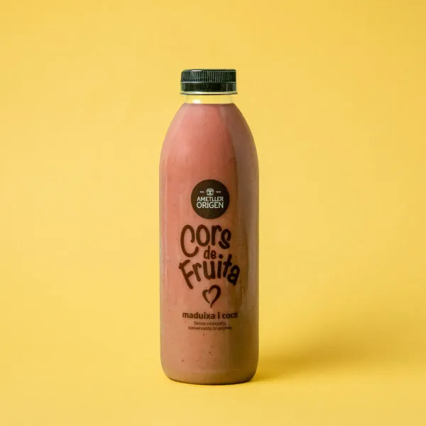Refresco de fresa y coco Ametller Origen 750ml
