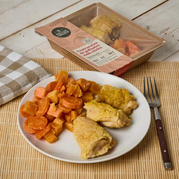 Contramuslo de pollo con cítricos Ametller Origen 250g