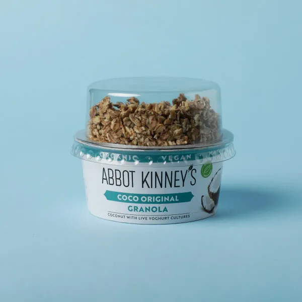 Producto vegetal coco con granola Abbot Kinneys 145g