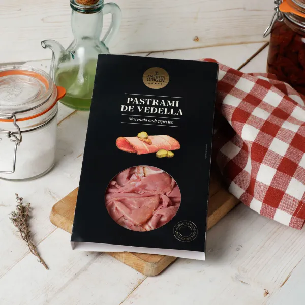 Pastrami de ternera Ametller Origen 80g
