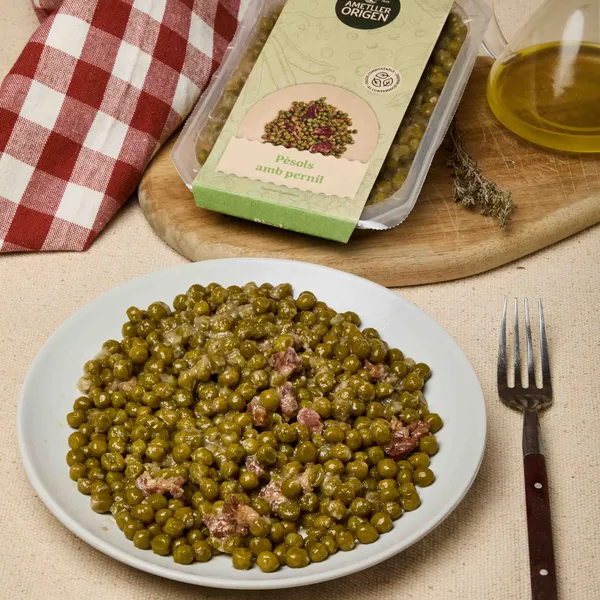 Guisantes con jamón Ametller Origen 245g