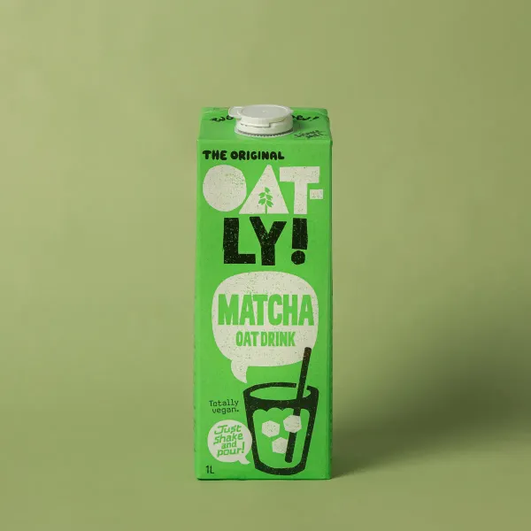 Bebida de avena matcha Oatly 1L