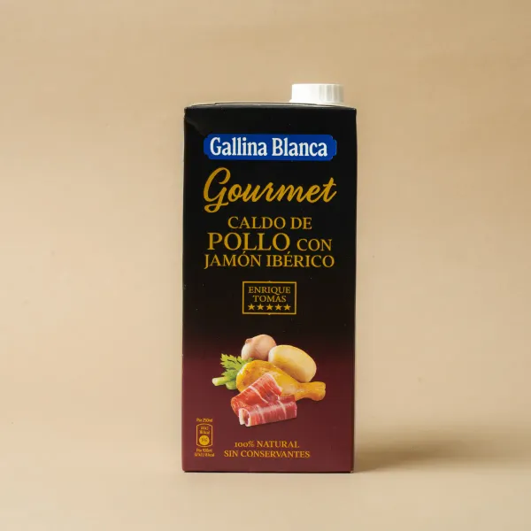 Caldo pollo y jamón Gallina Blanca 1L