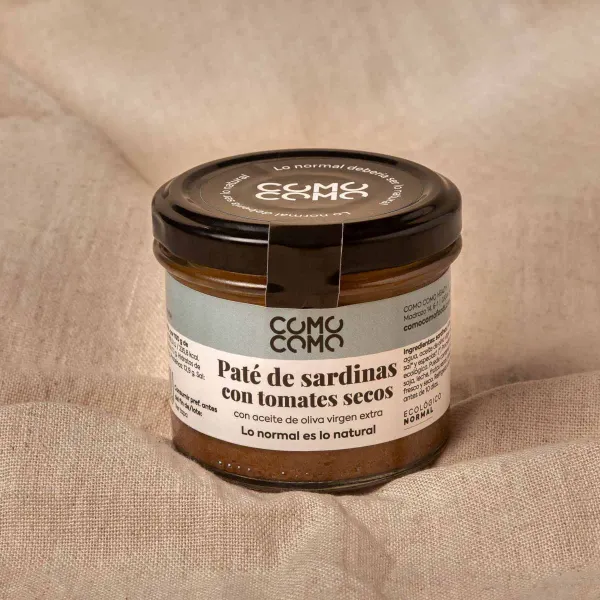 Paté de sardinas y tomate seco Como Como 100g