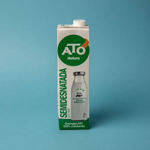 Leche semidesnatada Ato 1l